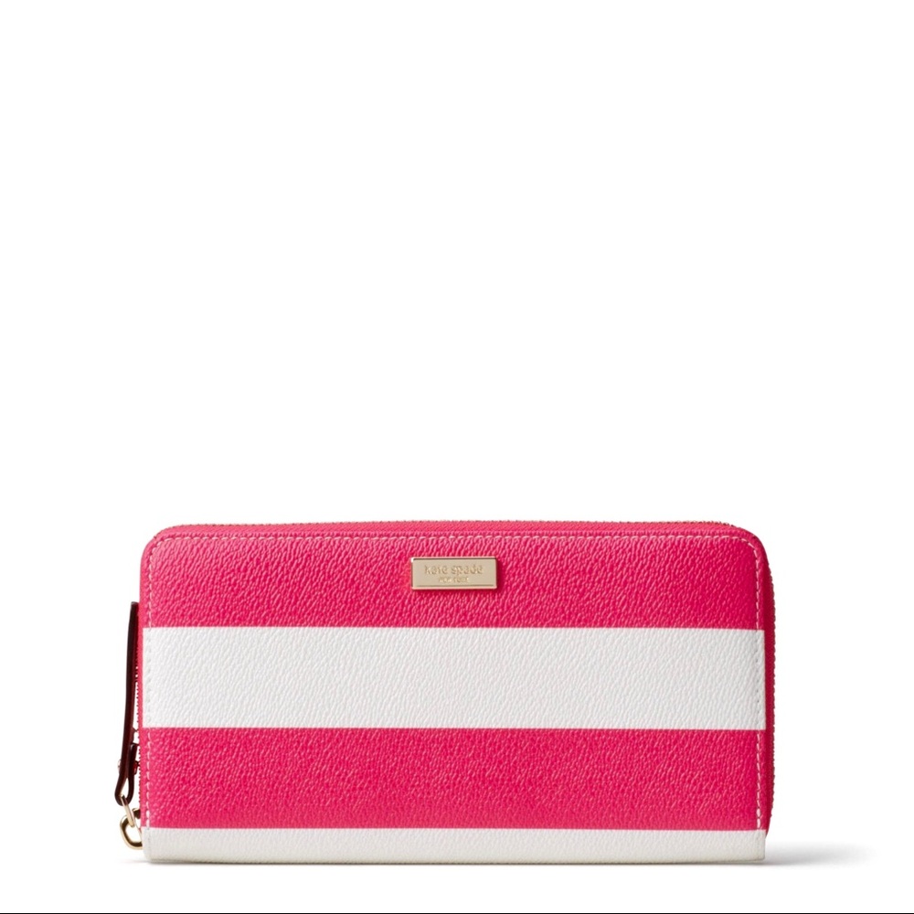 NWT Kate Spade New York Lacey Zip Around Wallet.